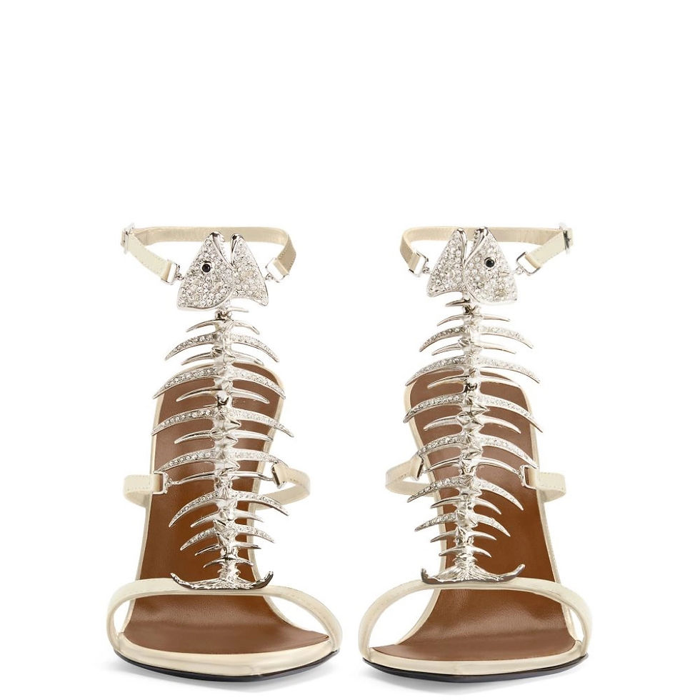 Thumbnail: 🦴 The Avant-Garde Fishbone Stiletto: Unconventional Luxury