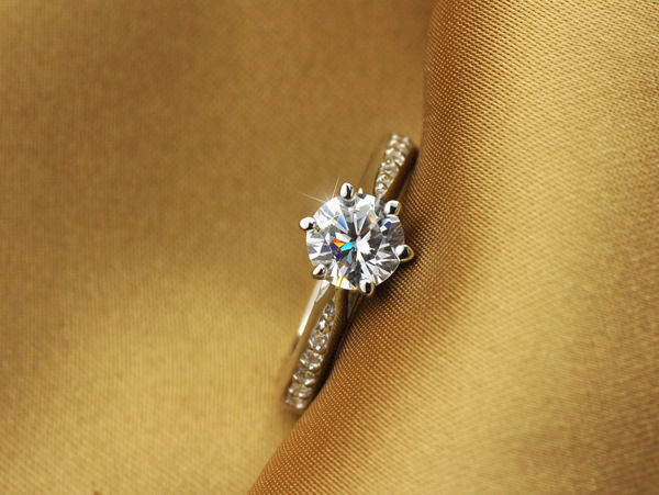 Thumbnail: The Eternal Promise: Authentic S925 Sterling Silver Solitaire Ring