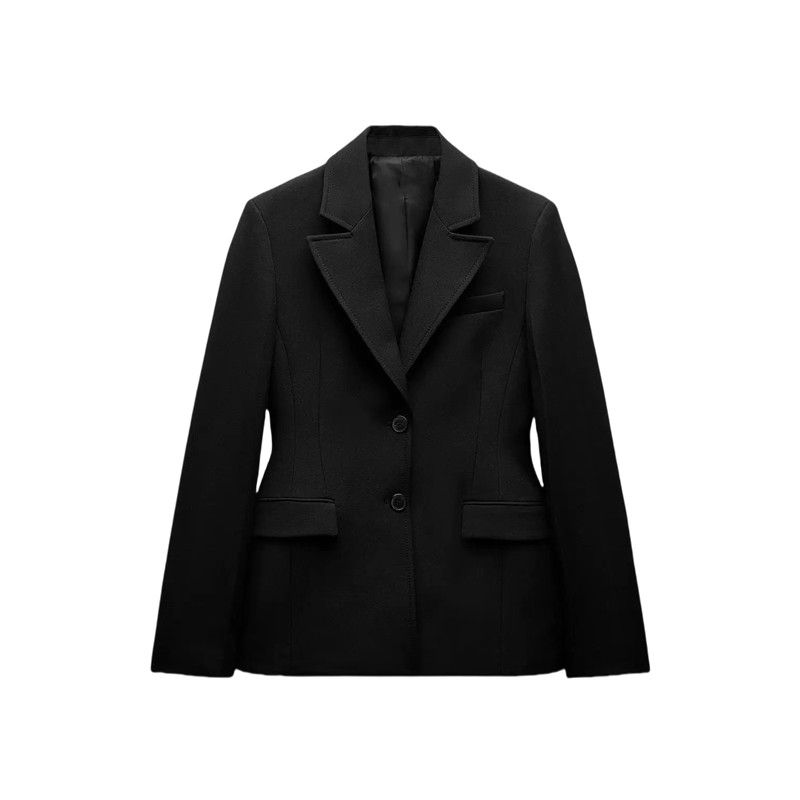 Thumbnail: Sienna Two-Button Structured Tailored Blazer