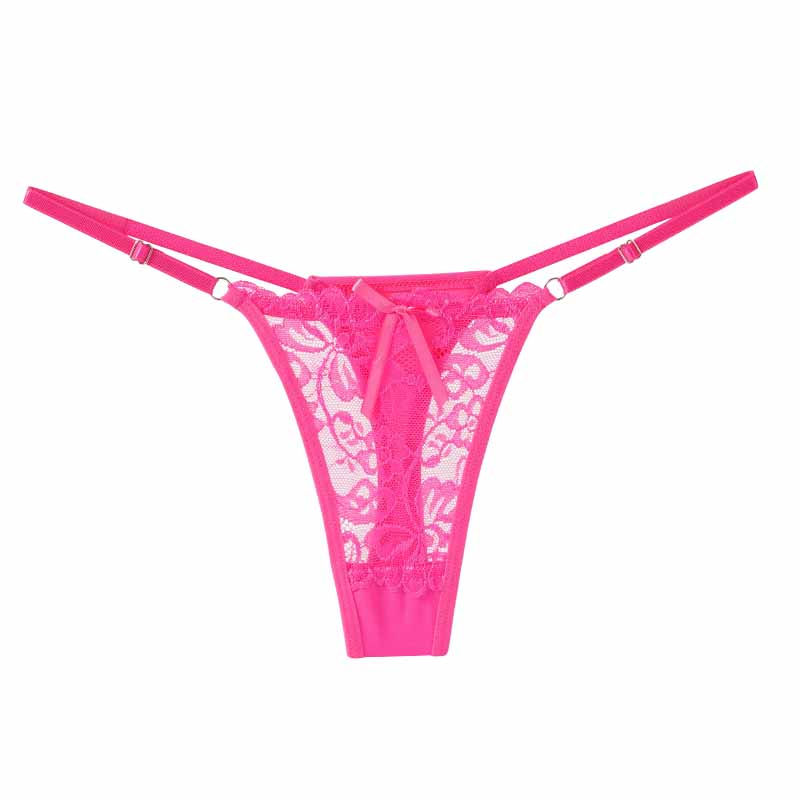 Luxury Floral Lace Thong – Elegant Women's Lingerie