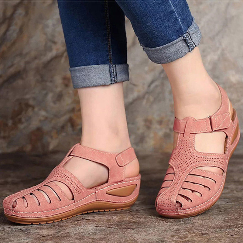 Thumbnail: The Orthopedic Comfort Cut-Out Sandals: Premium Support for Every Step