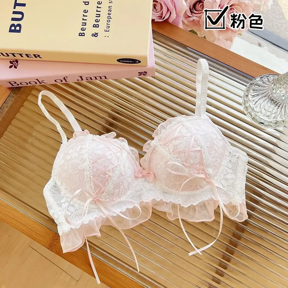 Thumbnail: Premium Ruffled Lace Lingerie Set – The Pinnacle of Intimate Luxury