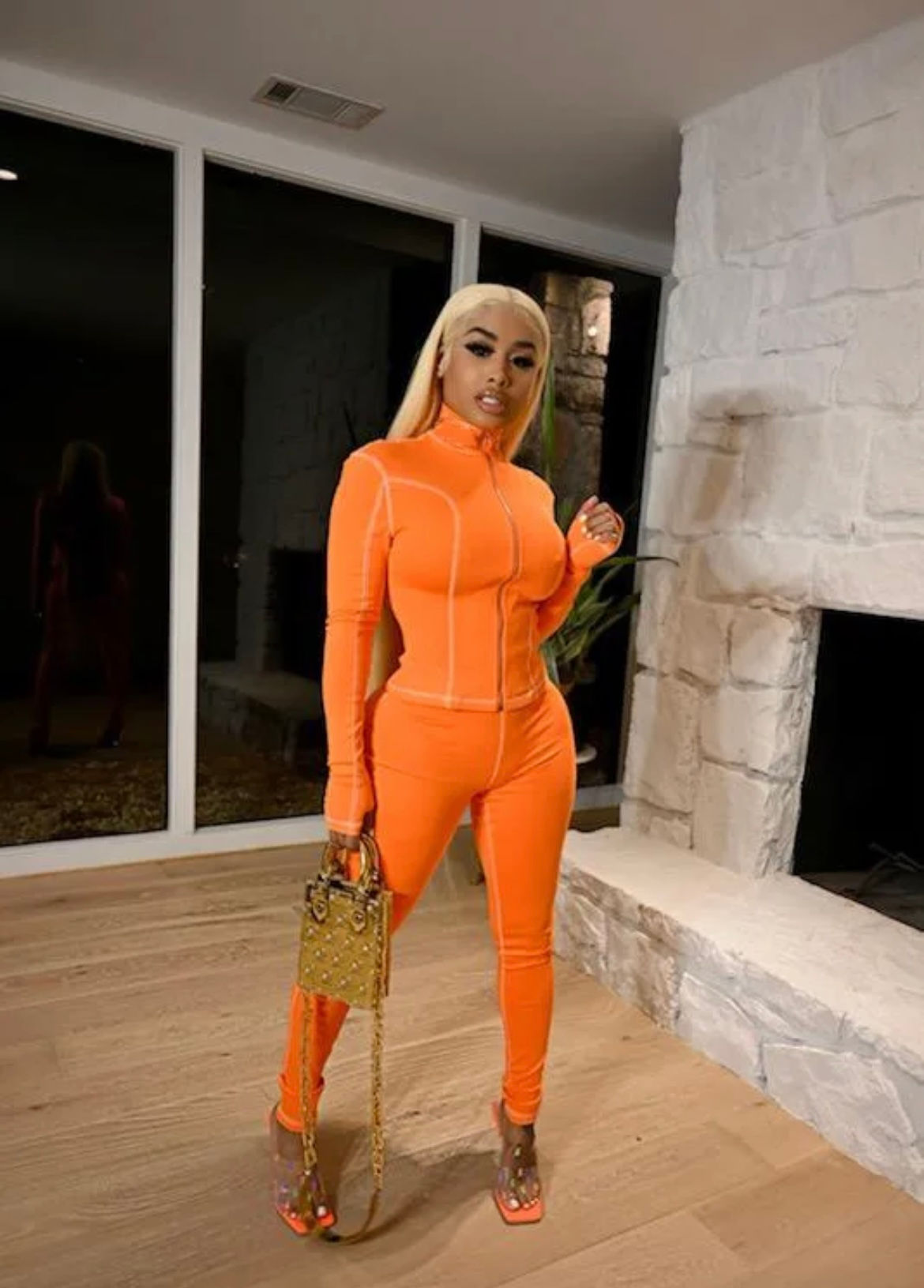 624 (Autumn/Winter) Tracksuit Women 2pc