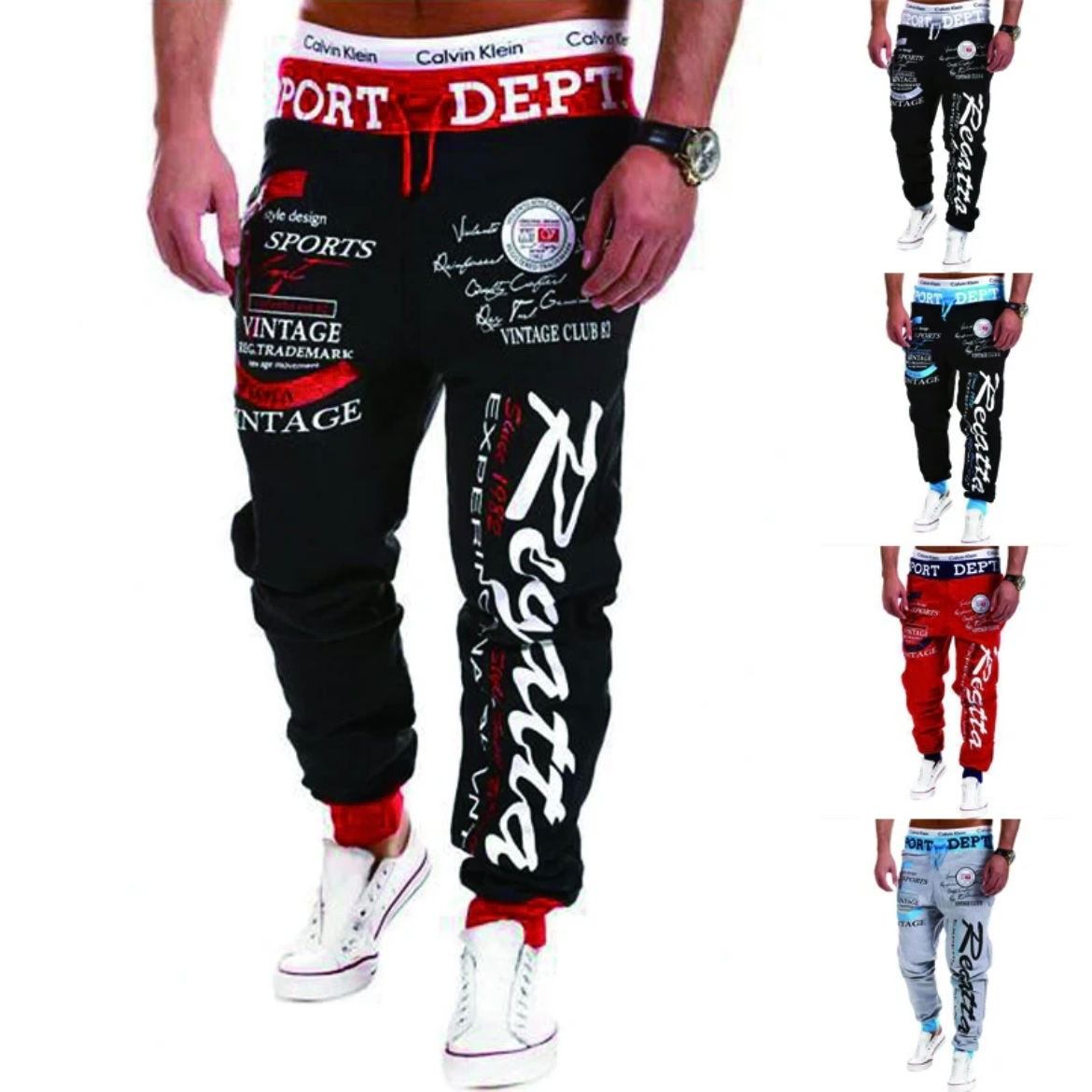 624 Custom Graphic Joggers