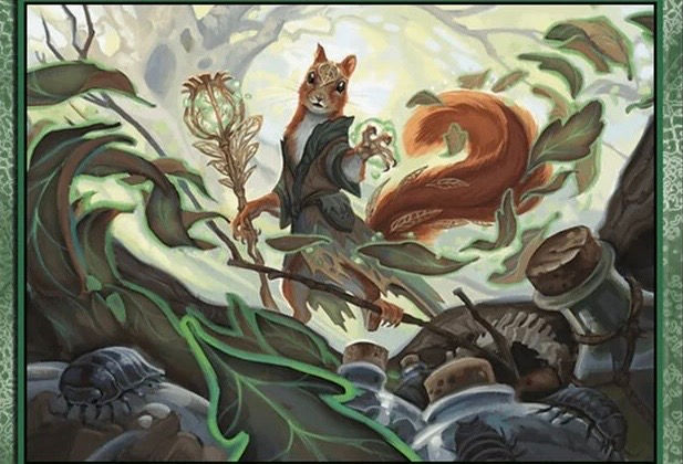 a magic wielding squirrel 