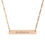 Thumbnail: Horizontal Bar Necklace (Engraving)