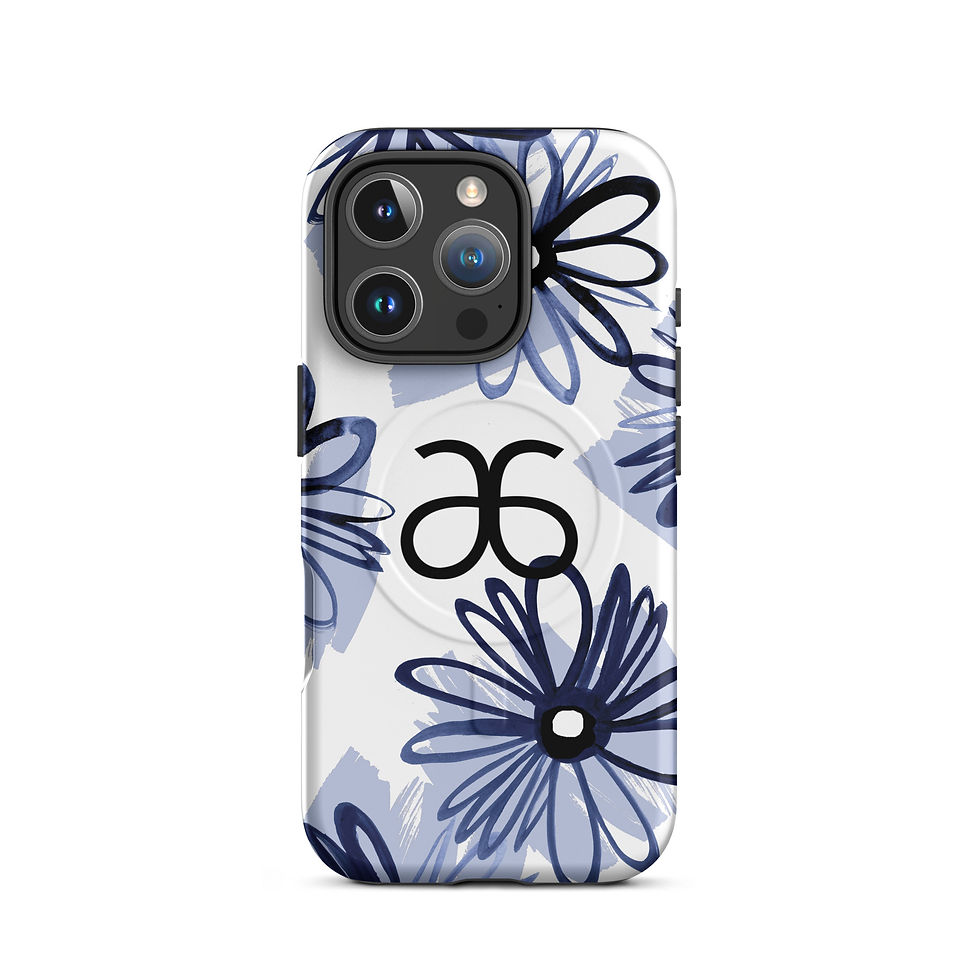 Thumbnail: Blue Daisy MagSafe® tough case for iPhone®
