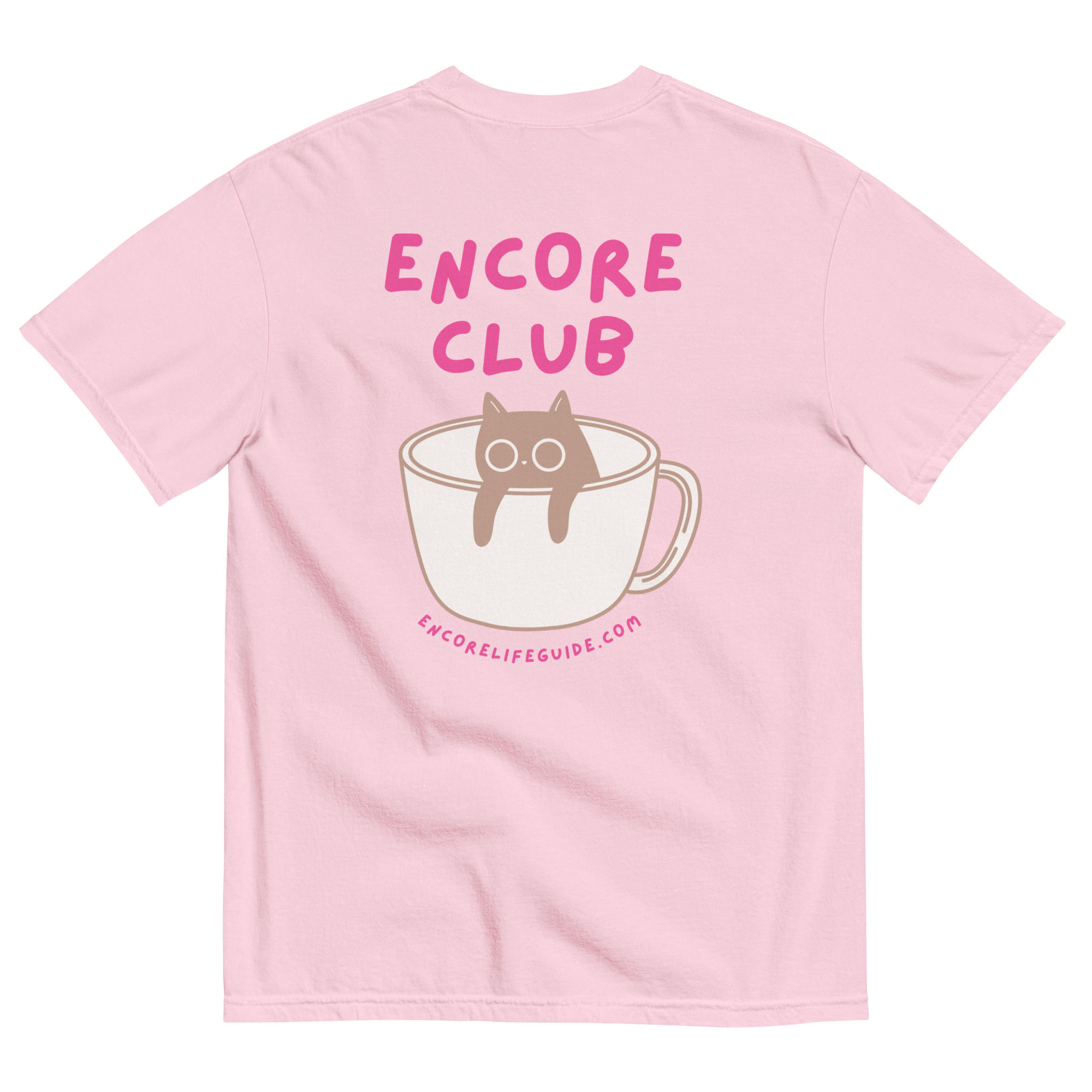 Cat Cup Unisex garment-dyed heavyweight t-shirt