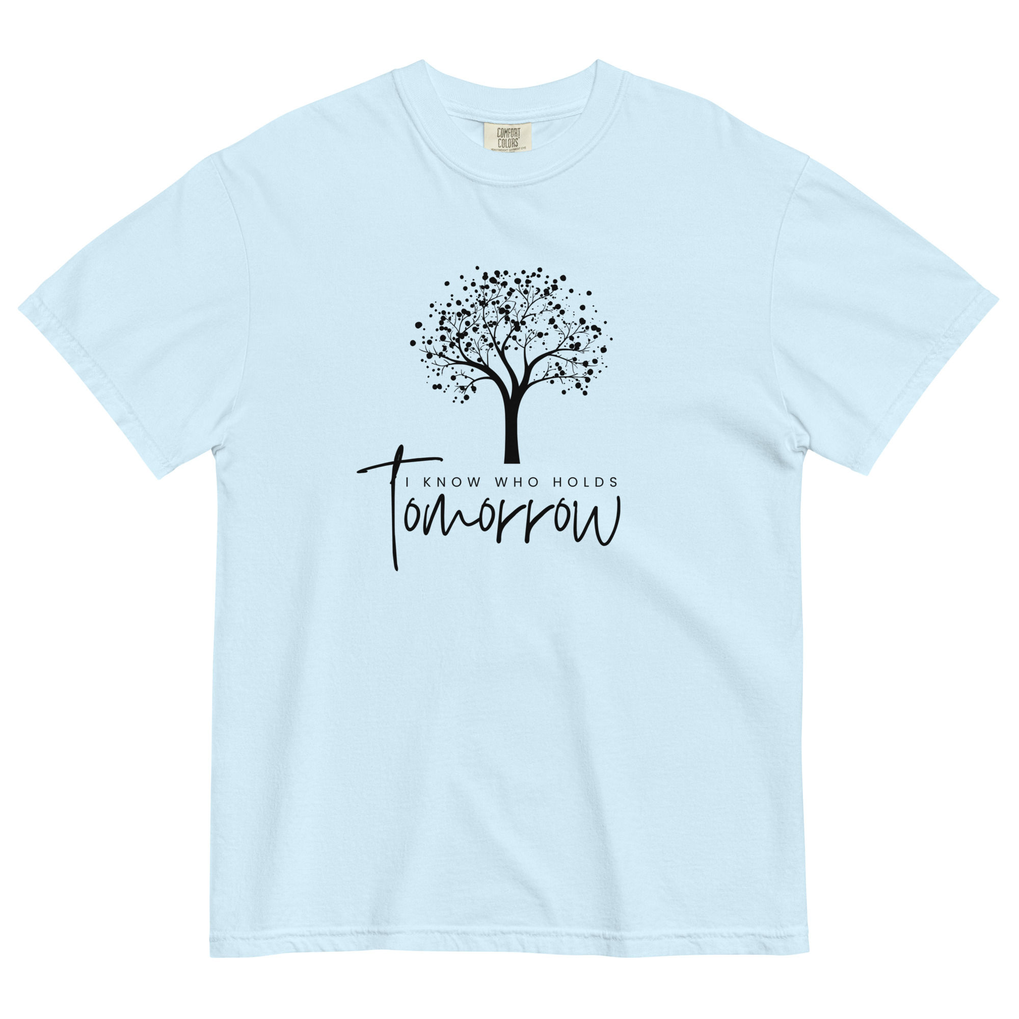 Tomorrow Unisex garment-dyed heavyweight t-shirt