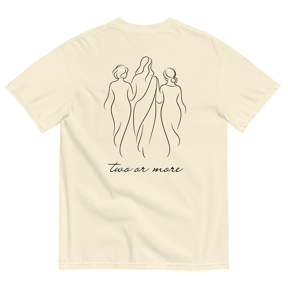 Thumbnail: two or more Unisex garment-dyed heavyweight t-shirt
