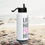 Thumbnail: Life Happens. Stainless steel water bottle with a straw lid