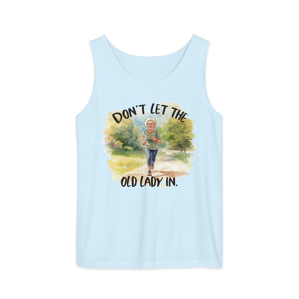 Thumbnail: Old Lady Unisex garment-dyed tank top