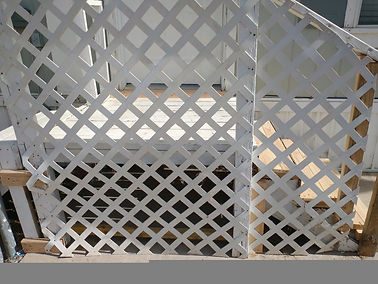 Porch  Repair Job During