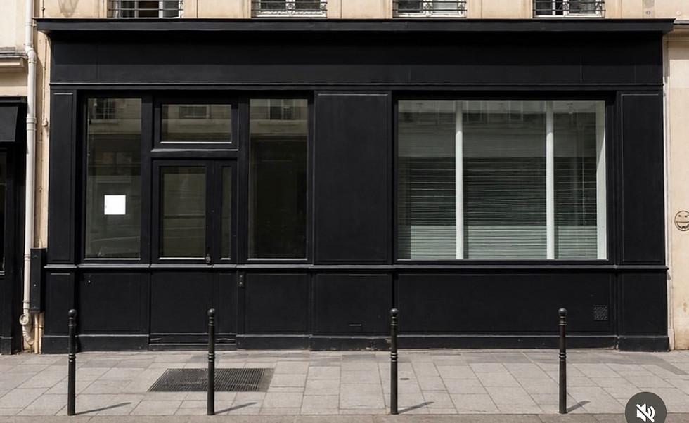 pop up store - showroom le marais - paris