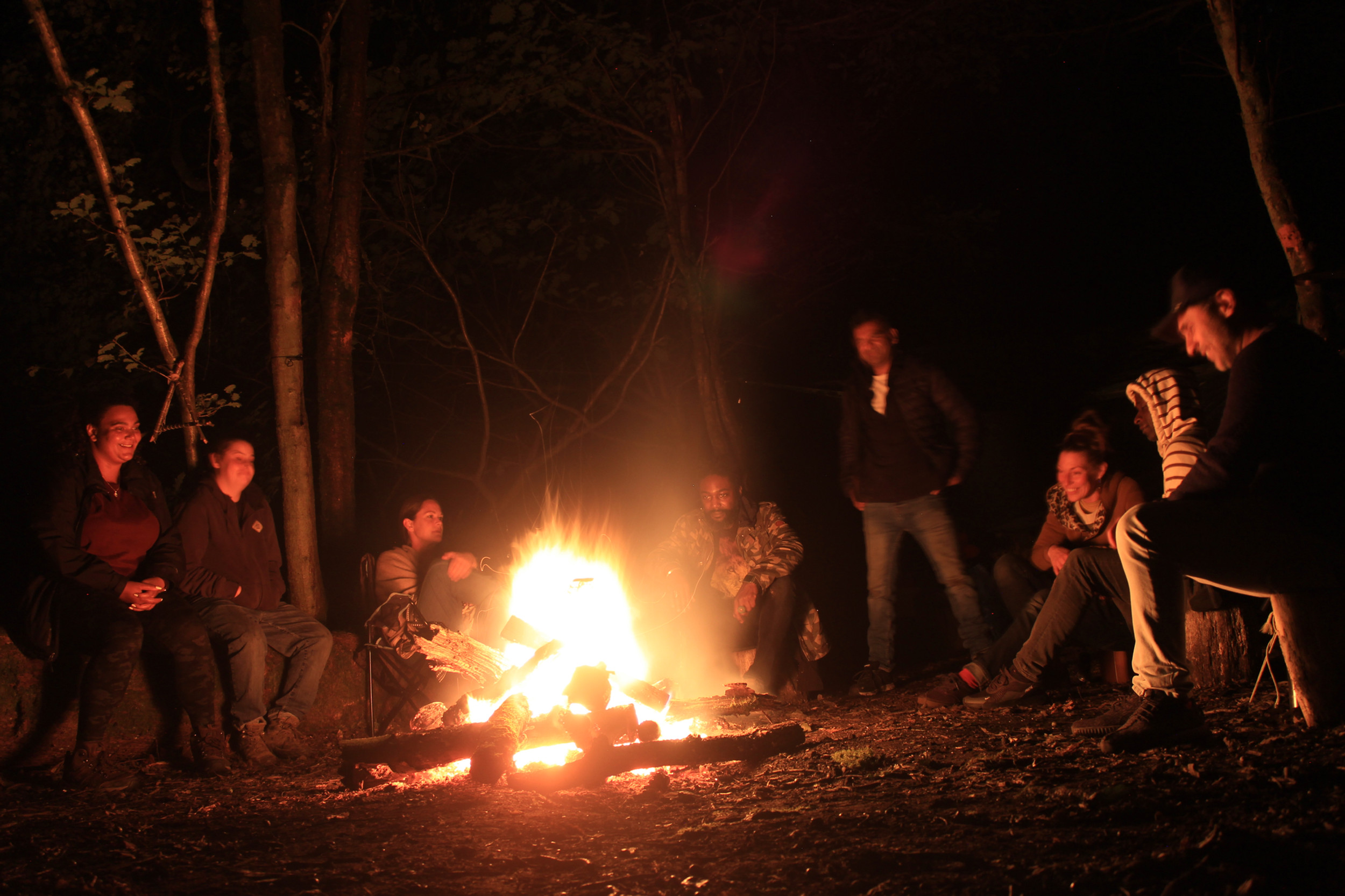 ADULT BUSHCRAFT CAMP in private woodland