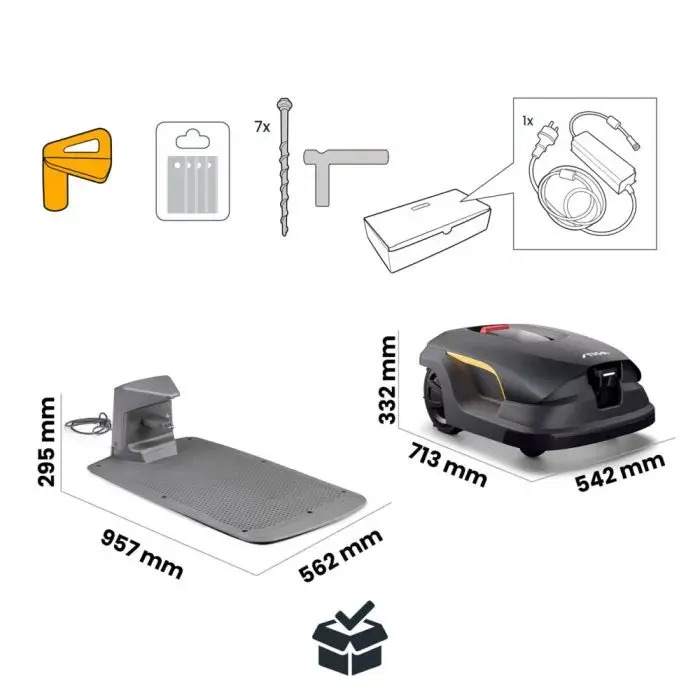 Thumbnail: Stiga Vista A 50v Automatic robot lawn mower