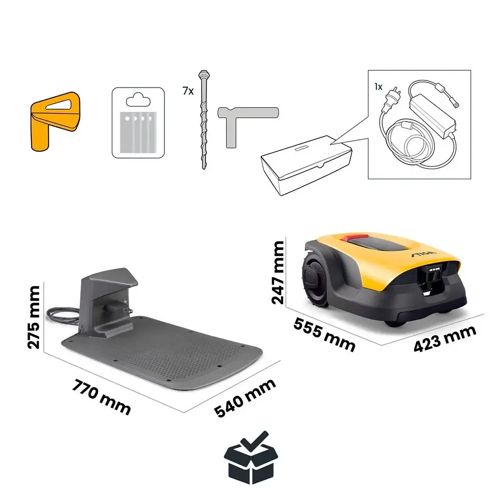 Thumbnail: Stiga Automatic robot lawn mower A 6v