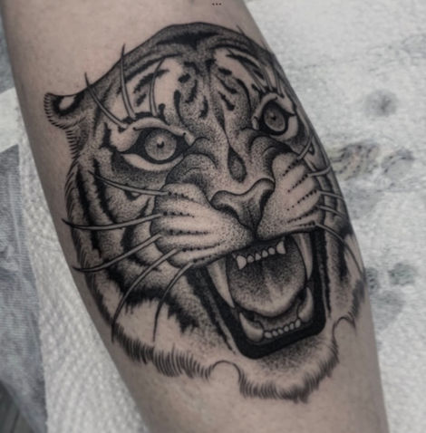 tīģera tetovējums rīga