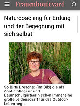 Birte Drescher Naturcoaching KlarRaumWege Frauenboulevard
