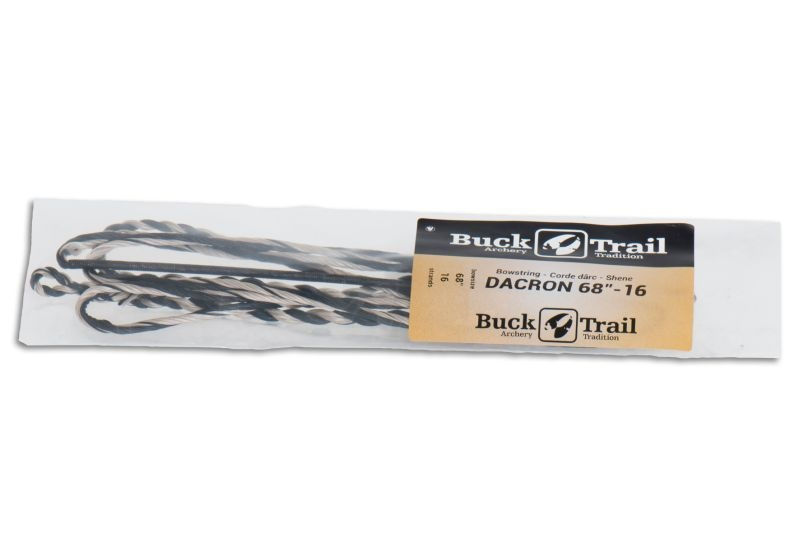 Miniatyrbilde: BOWSTRING BUCK TRAIL 16 STRANDS FLEMISH BLACK-BRONZE