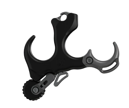 UV BUTTON THUMB 3-FINGER TRIGGER MATTE BLACK STAINLESS | BAREBOW