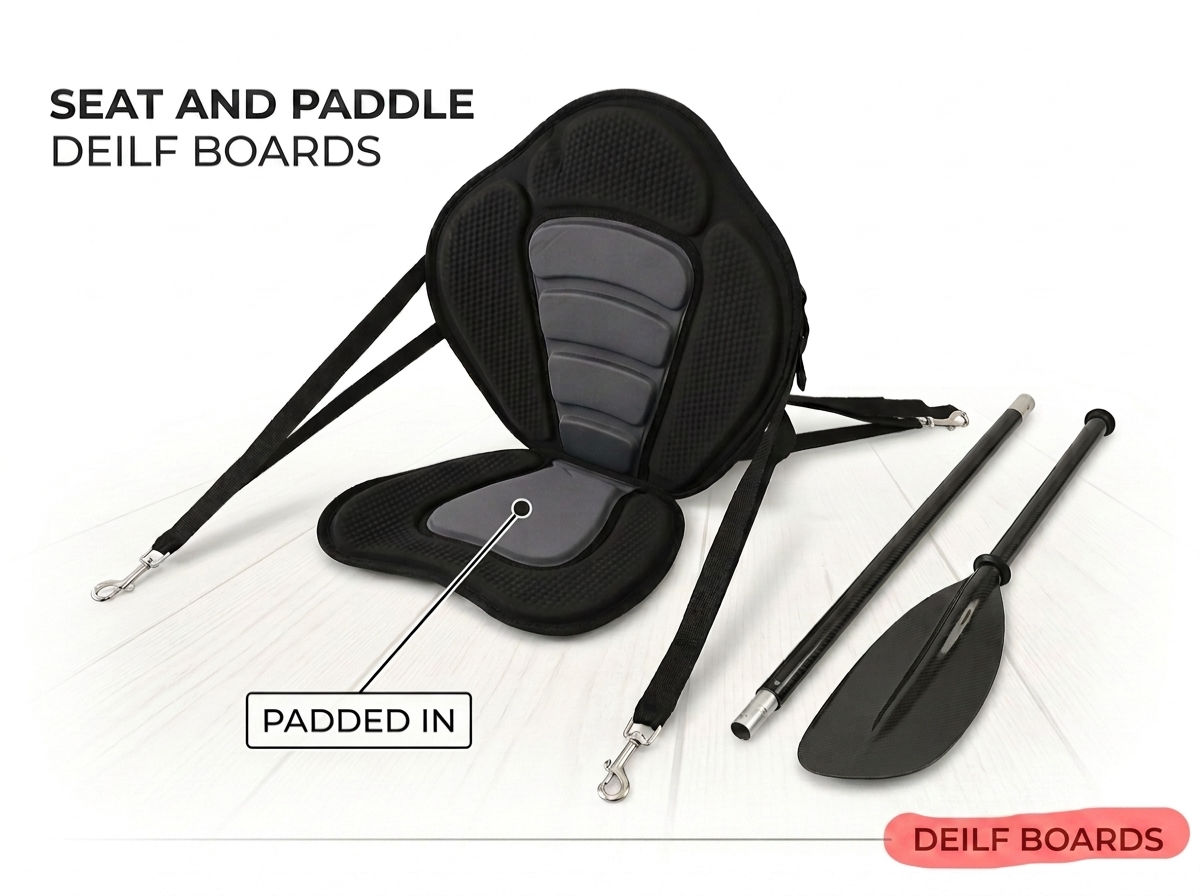DEİLF BOARDS Deilf - D-Ring Montajlı Sup Paddle Board Koltuğu / Kano uyumlu