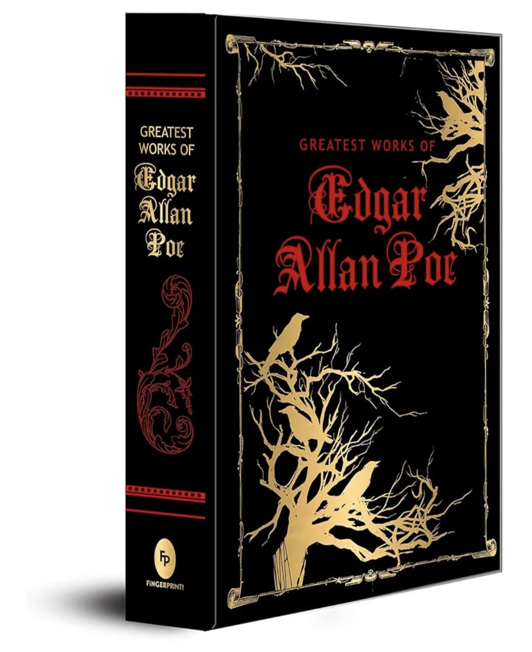 Greatest Works of Edgar Allan Poe (Deluxe Hardbound Edition)