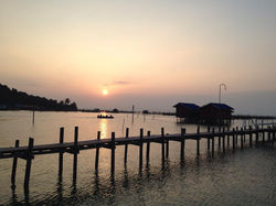 พระอาทิตย์ตก