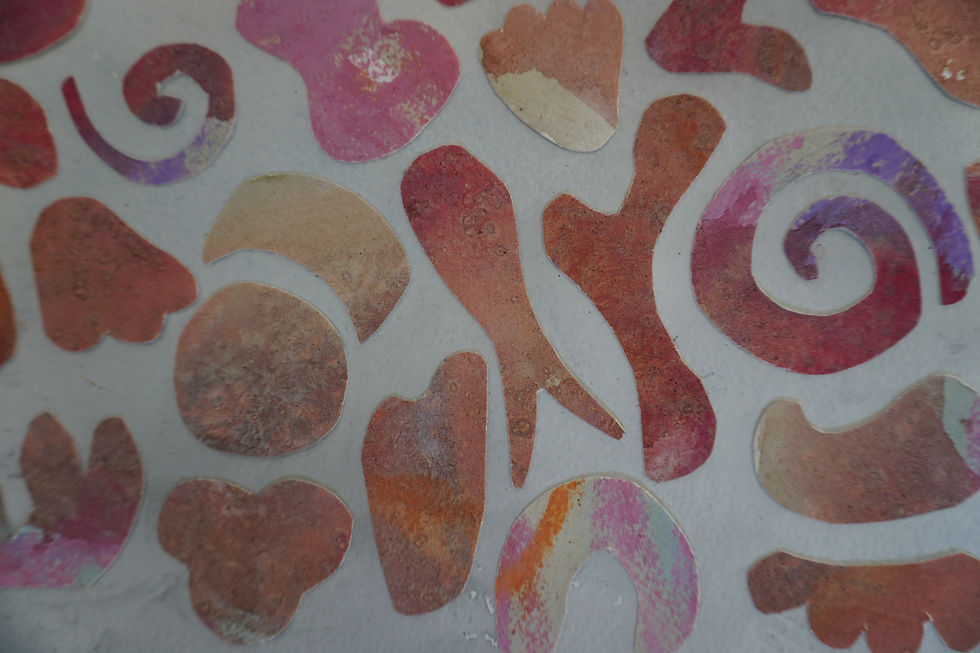 Thumbnail: Studies in Joie - Flesh, Sky (11" x 15")