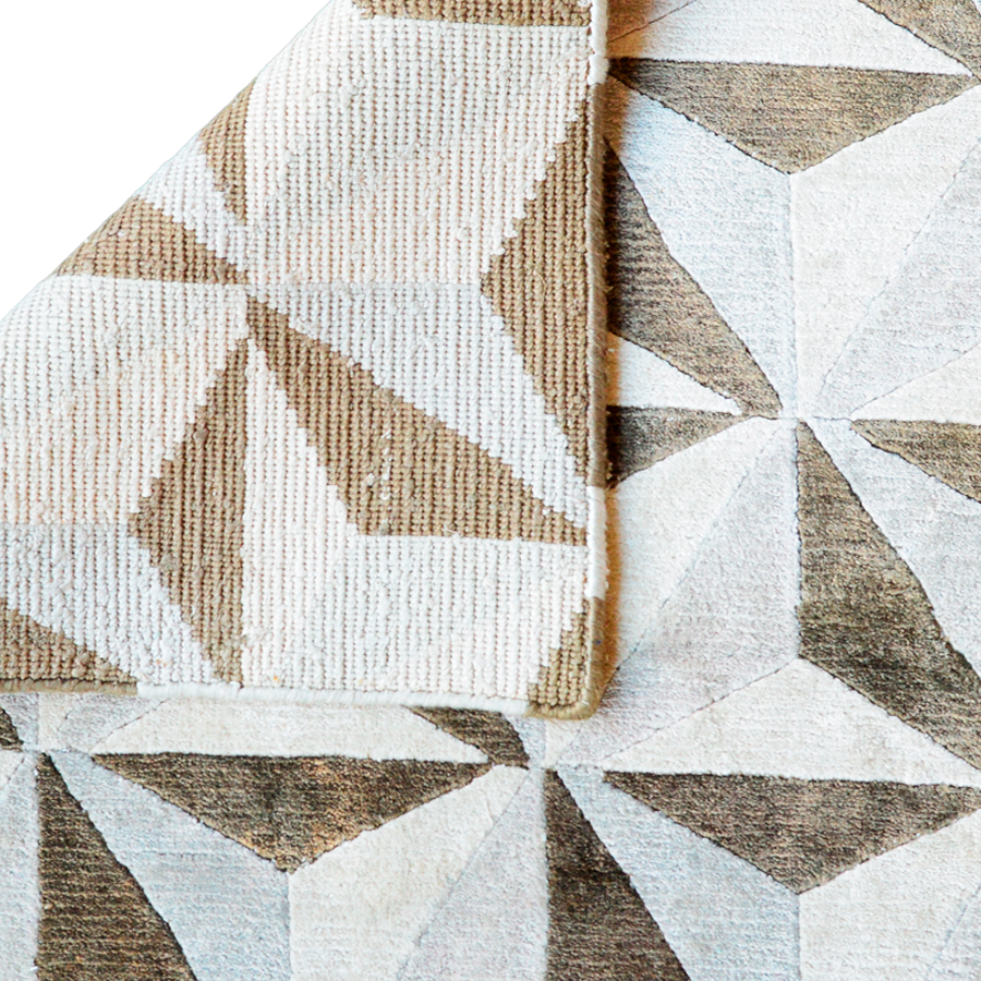 Miniatura: Tapete Island - Bege / Silver / Off White - 0,85 x 0,60