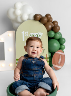 football themed birthday session