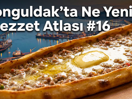 Zonguldak'ta denize nazır atmosferde bir Karadeniz pidesi keyfi.