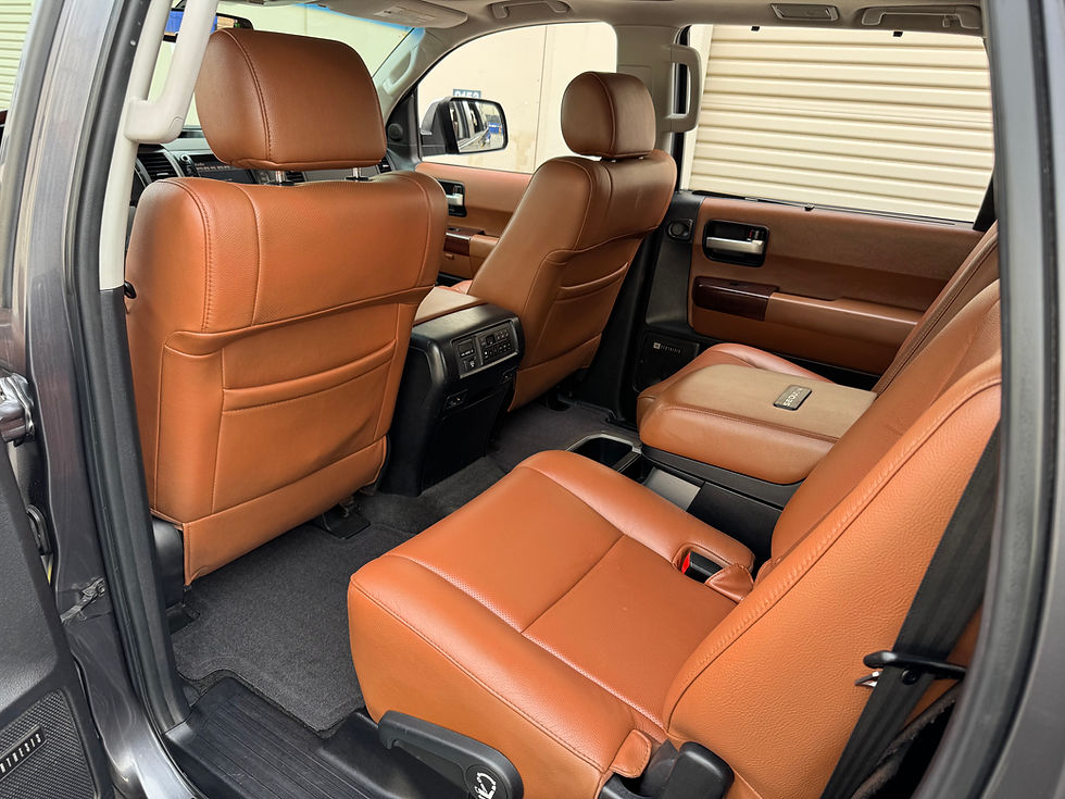 Thumbnail: 2012 Toyota Sequoia Platinum 4x4 w/ RED ROCK INTERIOR