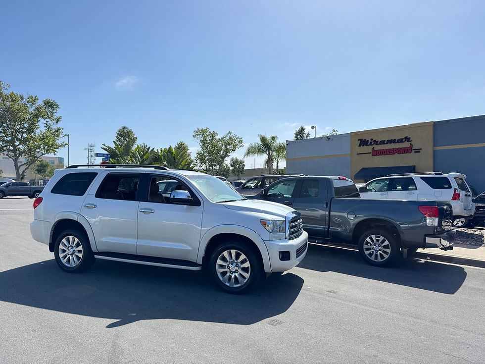 Thumbnail: 2013 Toyota Sequoia Platinum 4x4 w/ RED ROCK INTERIOR