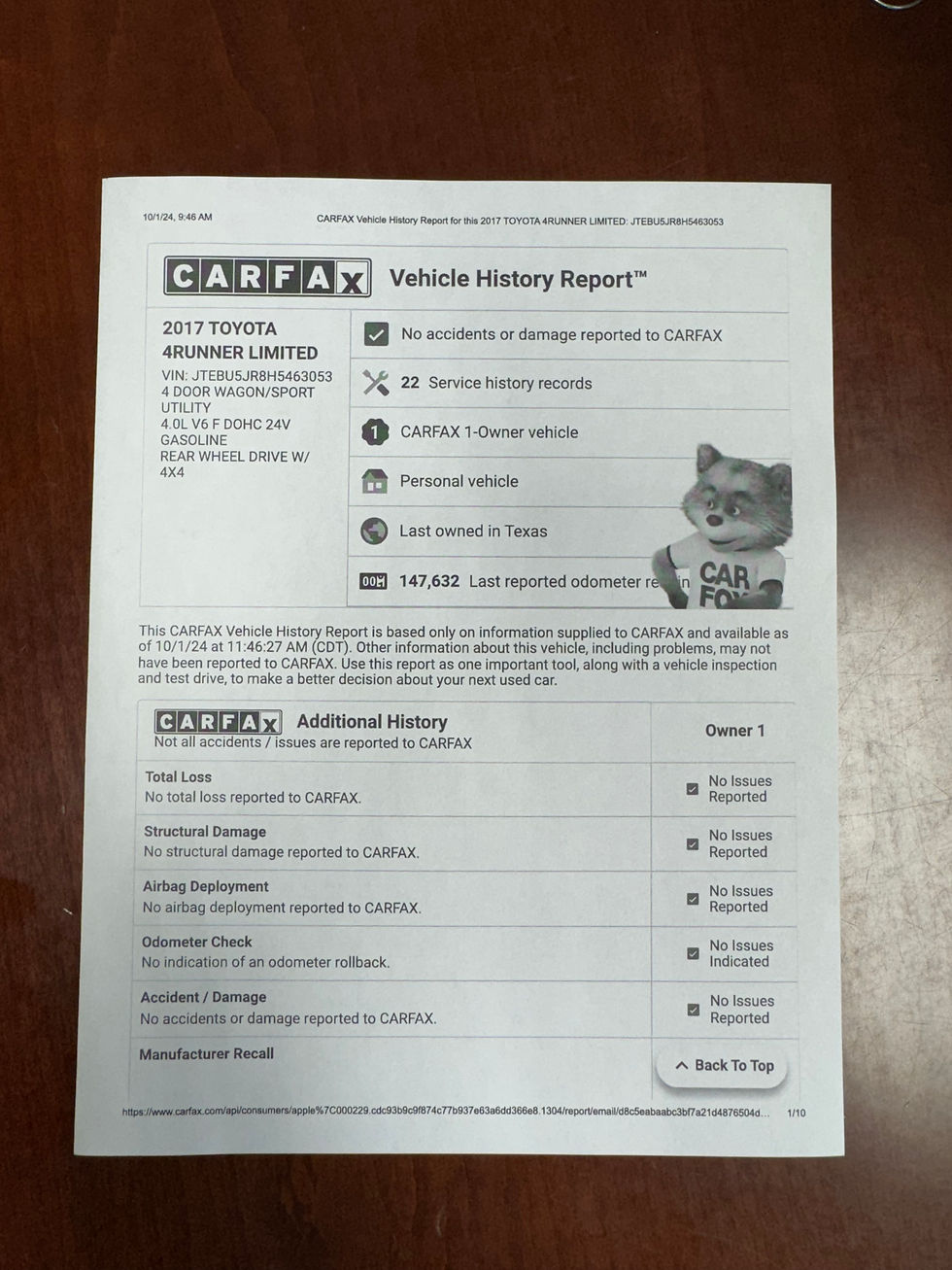 Thumbnail: 2017 Toyota 4Runner Limited 4x4 w/ 3rd Row Seating