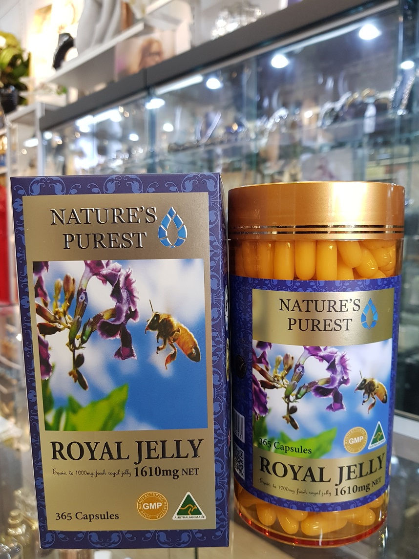 Nature's Purest Royal Jelly 1610mg 365s