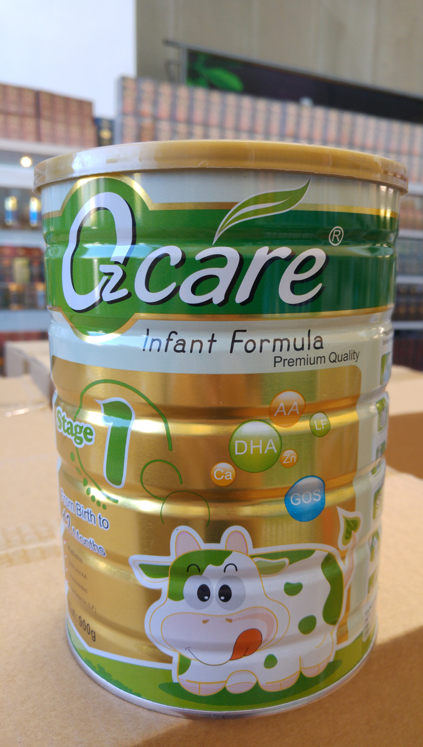 Ozcare Infant Formula 900g Stage 1 x 360