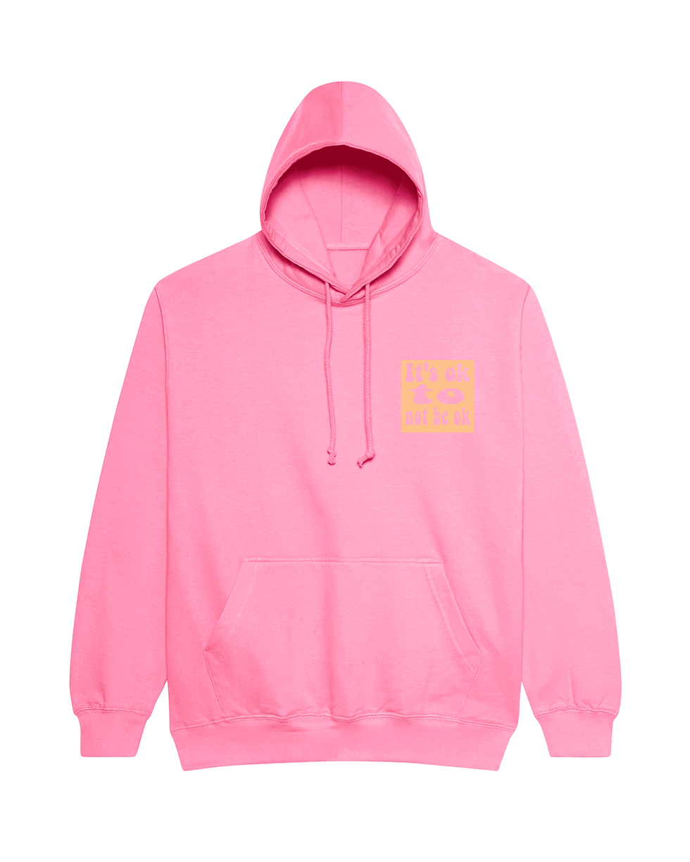 Thumbnail: Mental Health Hoodie (Pink)