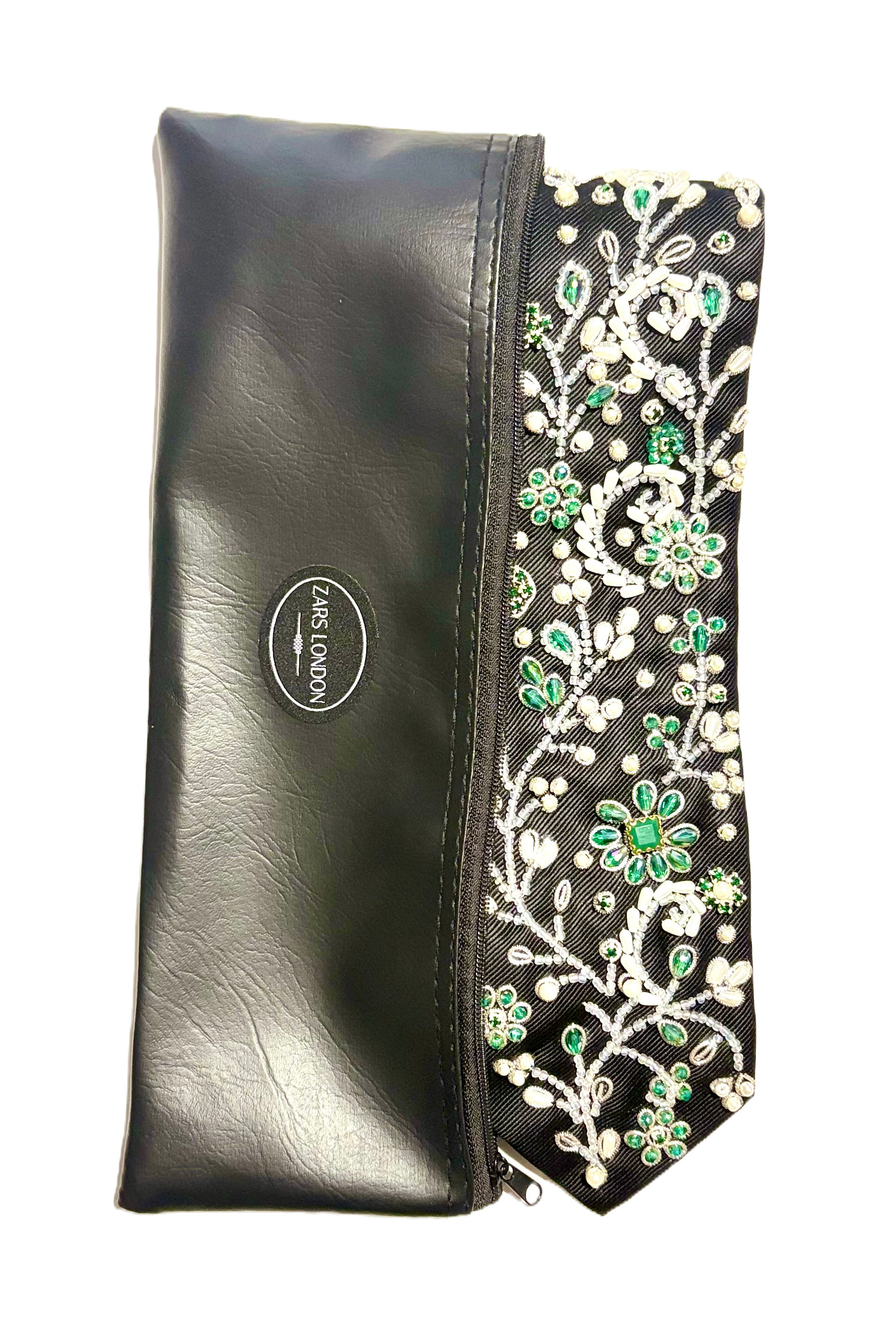 Midnight Bloom Luxe II - Black/ Green
