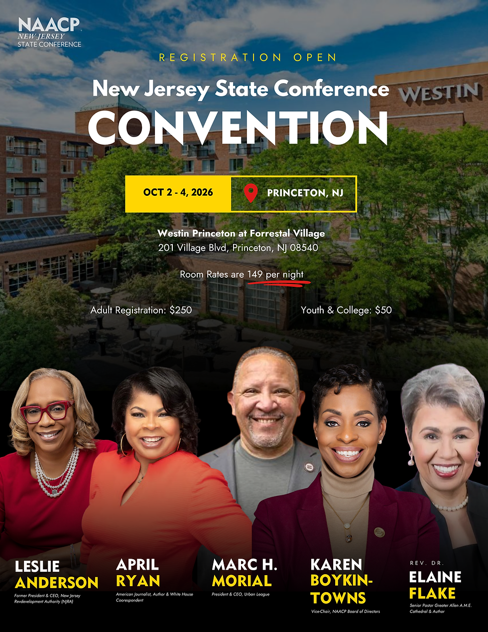 NAACP NJ State Conference 2026 Annual Convention
