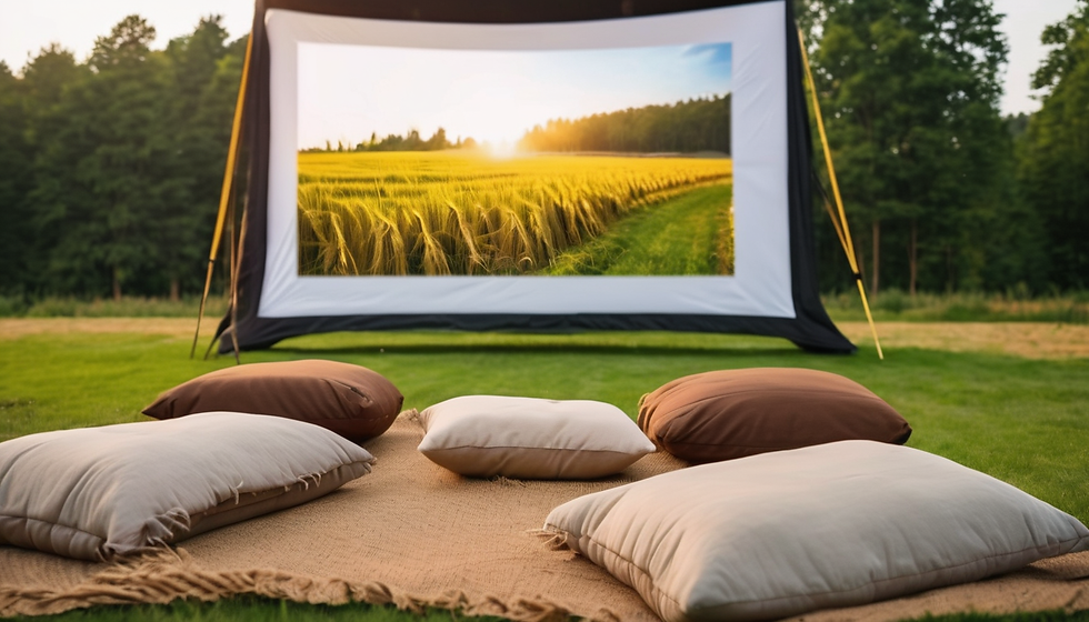 Outdoor Farm Movie Night