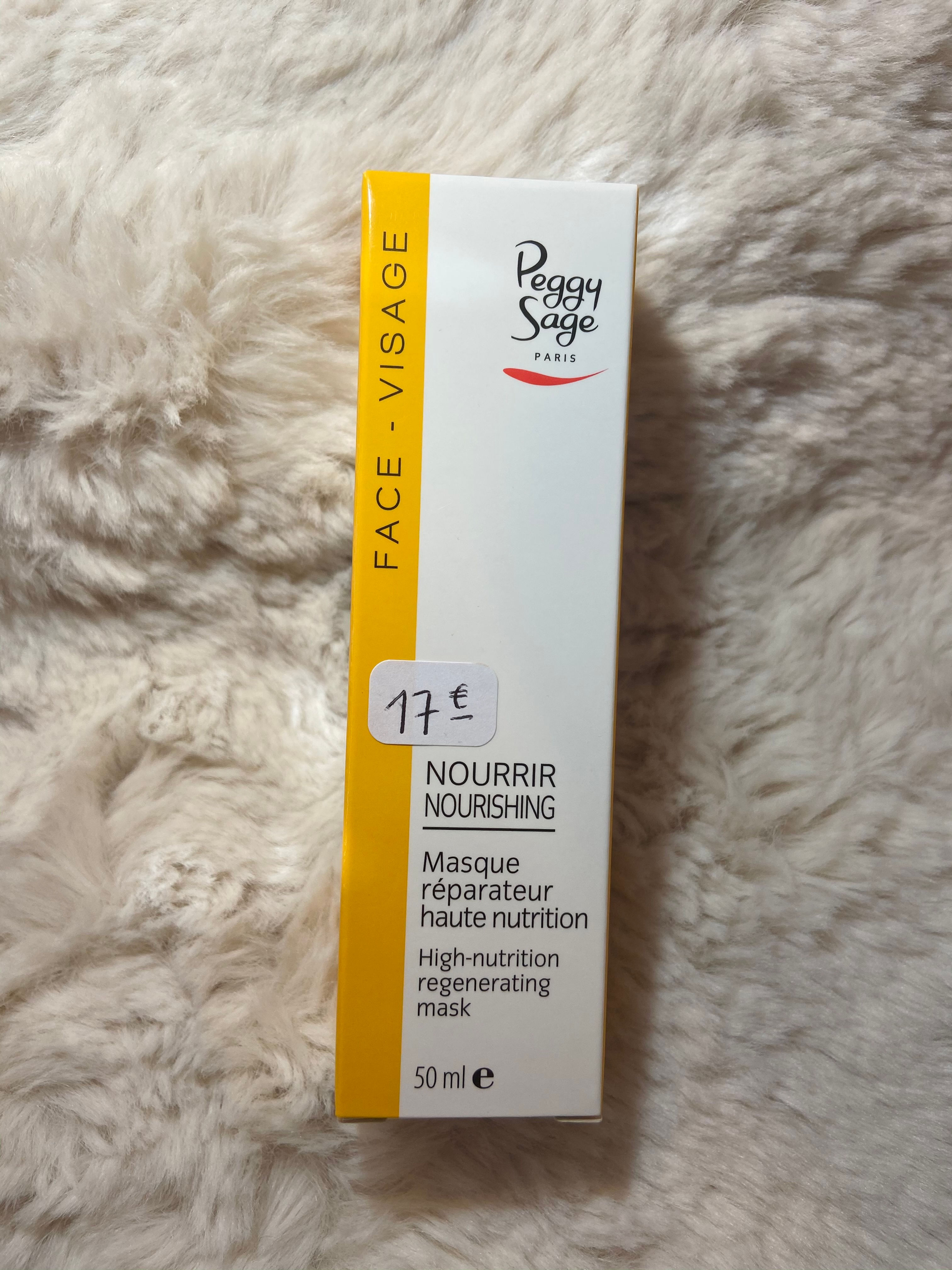 Masque réparateur haute nutrition