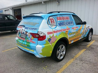 Car wraps Nashville TN — custom vehicle wraps installed by Tennessee Sign Builders