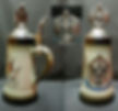 Deutschland Beer Stein (Eagle Finial)
