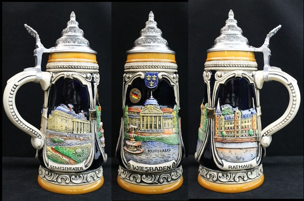 Wiesbaden Beer Stein