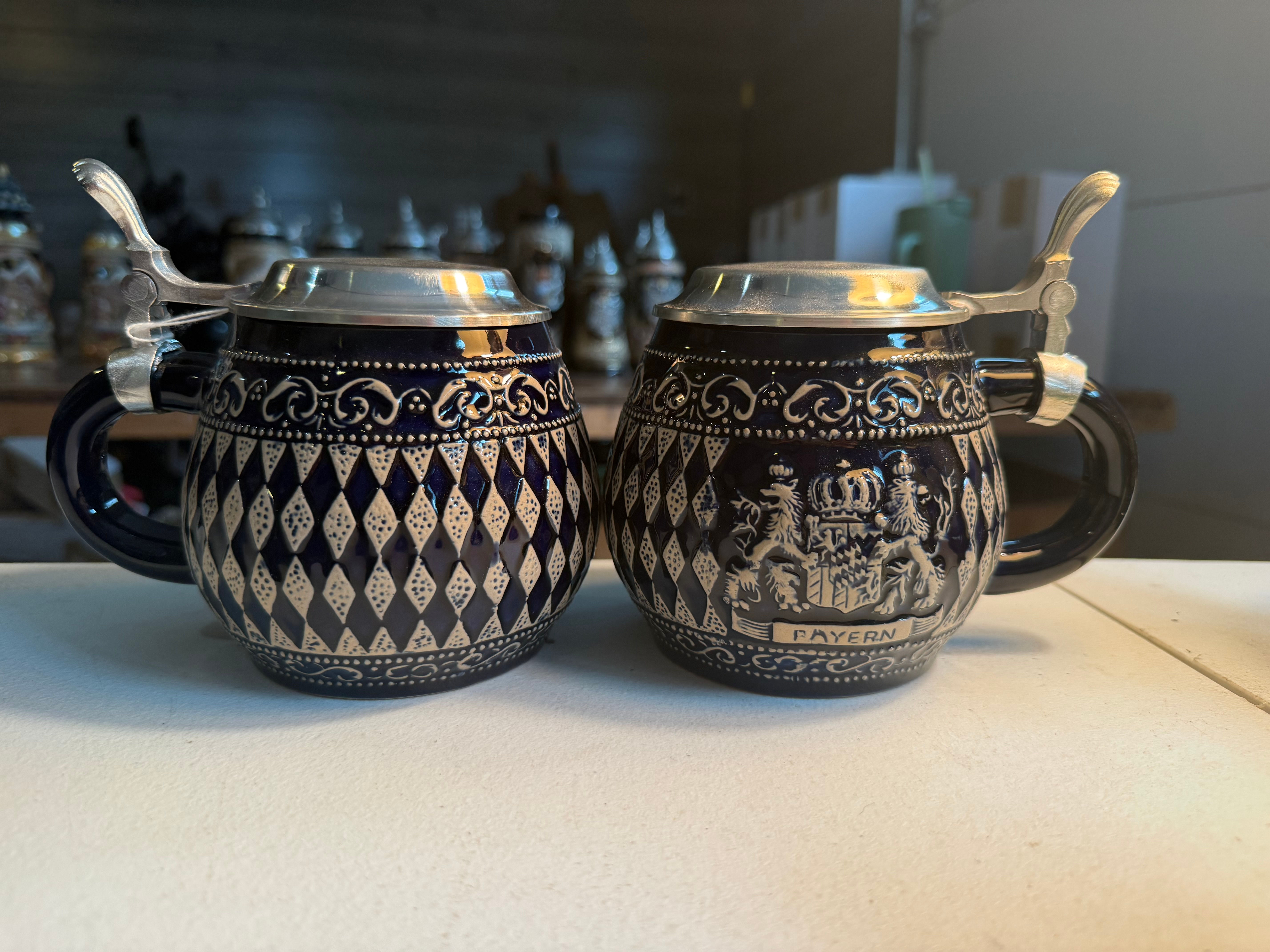 Bavarian checker with Bavarian crest