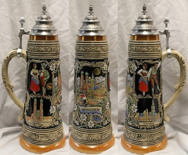Munich Beer Stein - 3 Liter