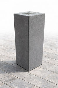 AIM BL-03 Precast Concrete Bollard Sandblasted