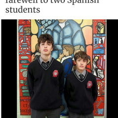 Farwell to our Spanish Students