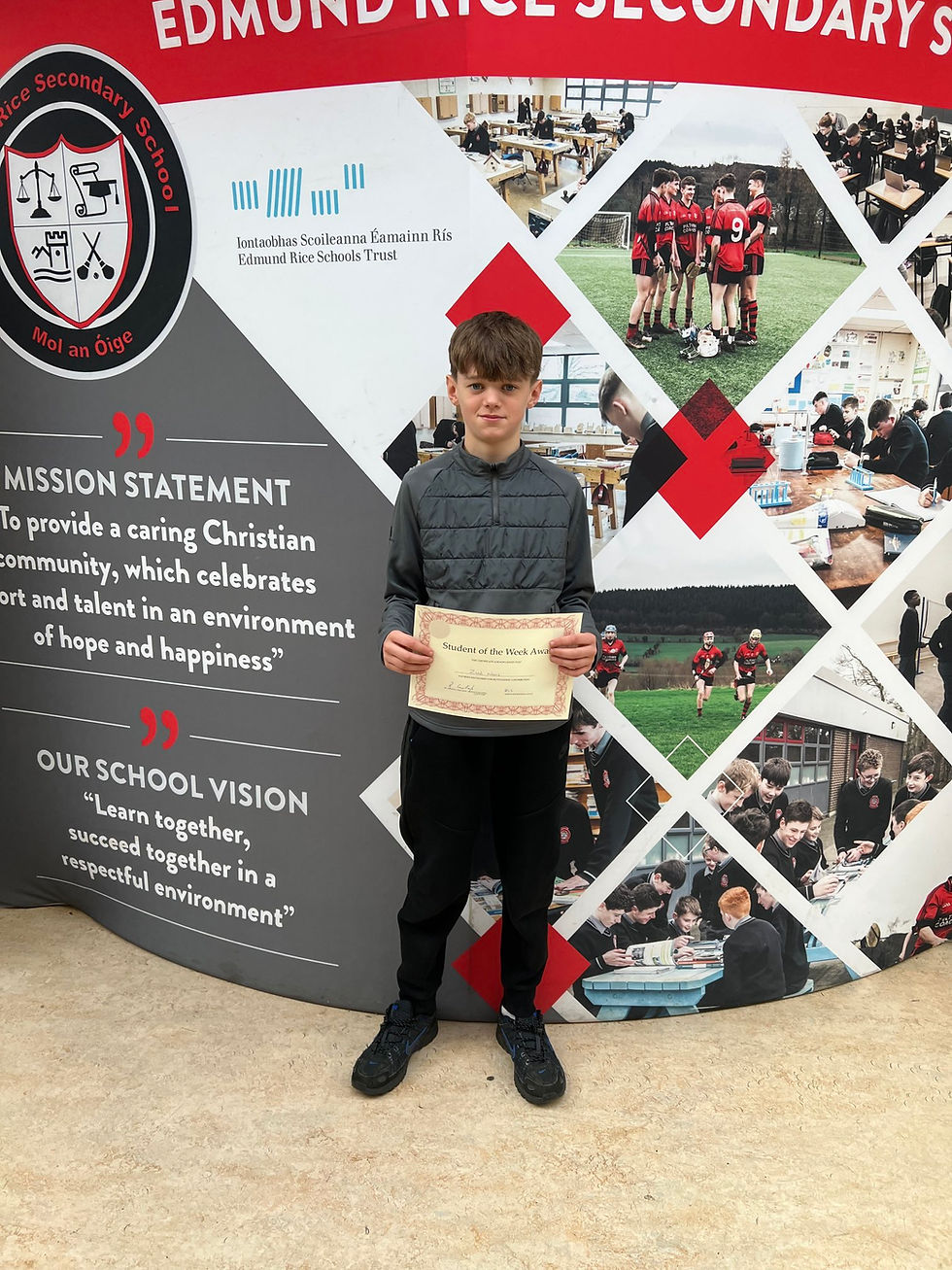 1st year Student of the Week